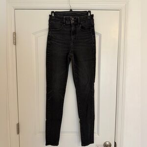 Charcoal/Black American Eagle Jeans